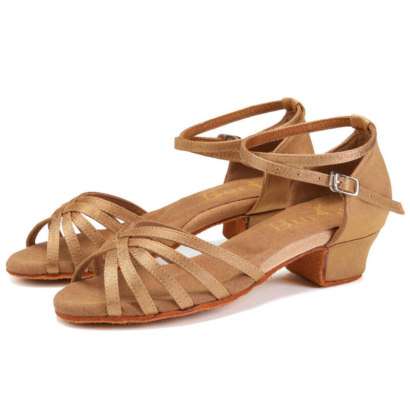 Scarpe da ballo Burtan avana, salsa nude, 3,5 cm