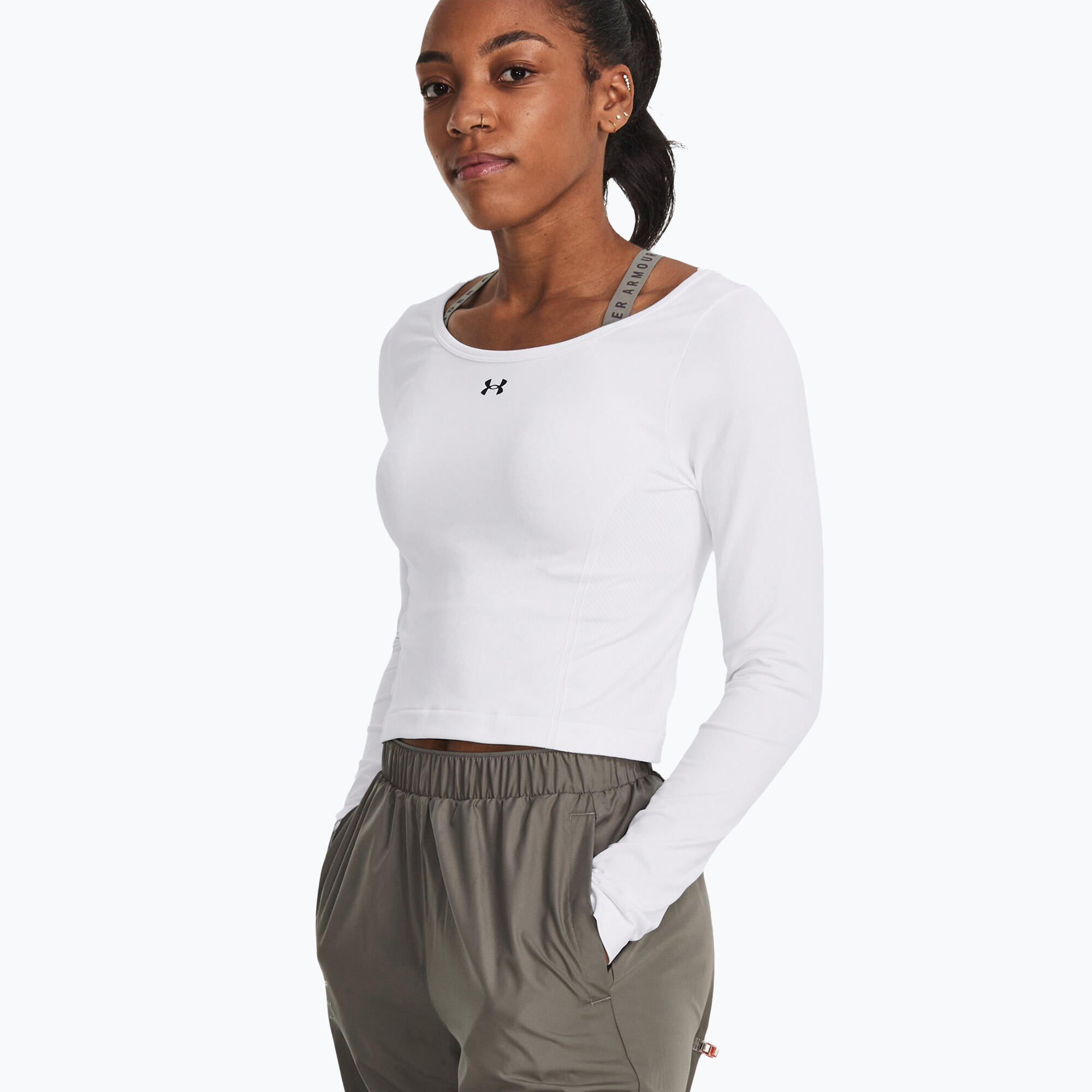 Maglia da allenamento a maniche lunghe da donna Under Armour Train Seamless 5/5
