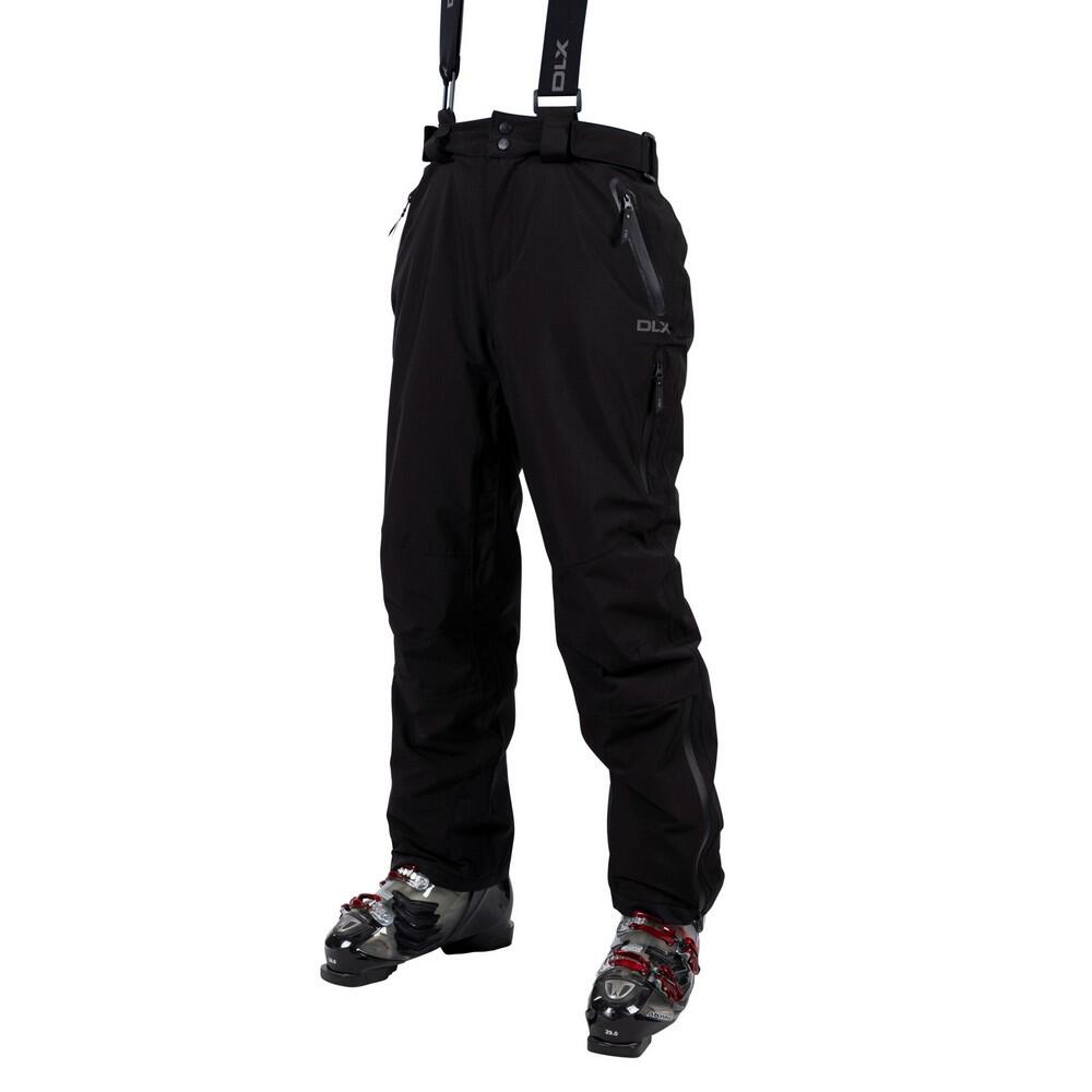 TRESPASS Mens Kristoff II Ski Trousers (Black)