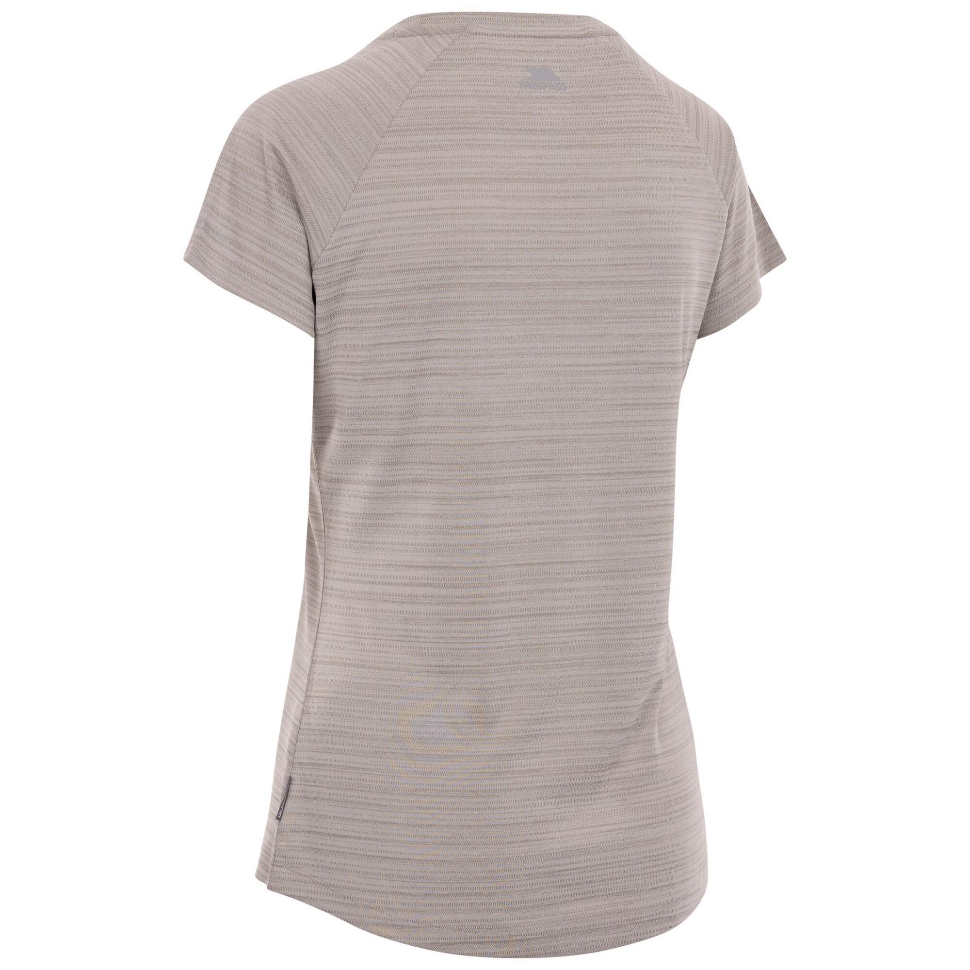 Tshirt Sport VICKLAND Femme (Gris Clair Chiné) 2/5