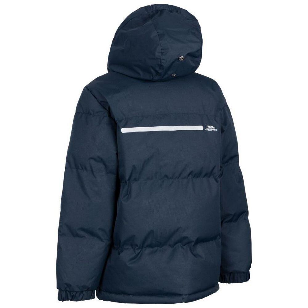 WILBUR Boys' Quilted Jacket (Navy / Orange)