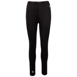 Pantalones de Capa Base Flores para Mujer Negro