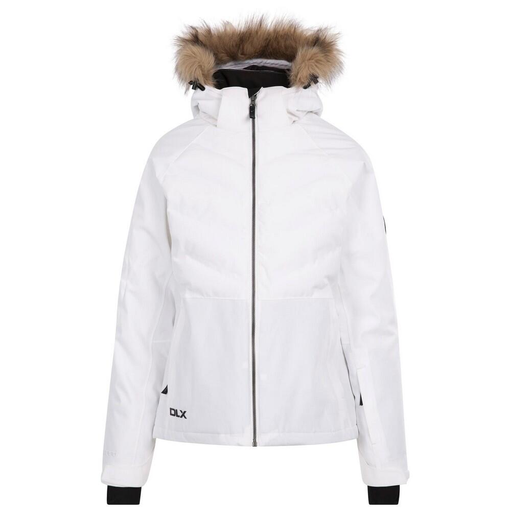 TRESPASS Womens/Ladies Gaynor DLX Ski Jacket (White)