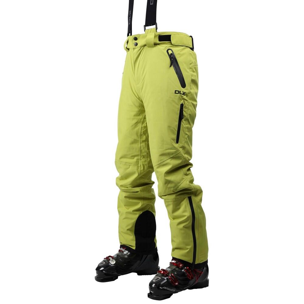 Uomo Pantaloni da sci KRISTOFF (giallo fluorescente)