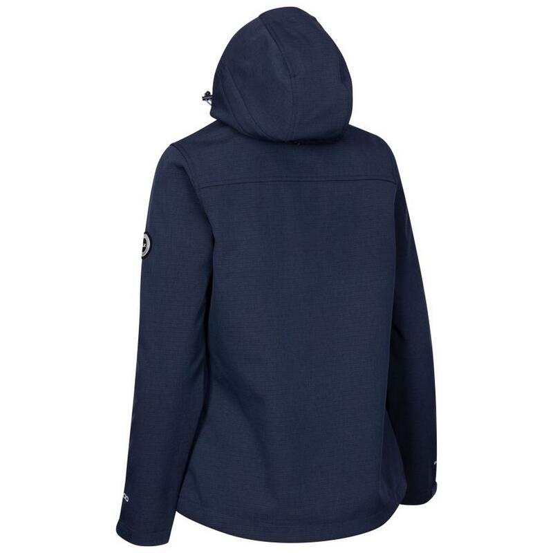 Veste softshell CHRISTINE Femme (Bleu marine Chiné)