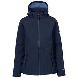 Veste softshell CHRISTINE Femme (Bleu marine Chiné)