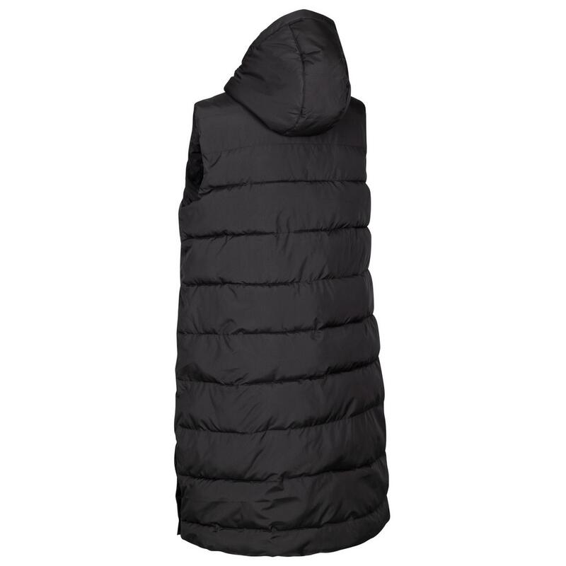 Dames Leona Gewatteerd Gilet (Zwart)