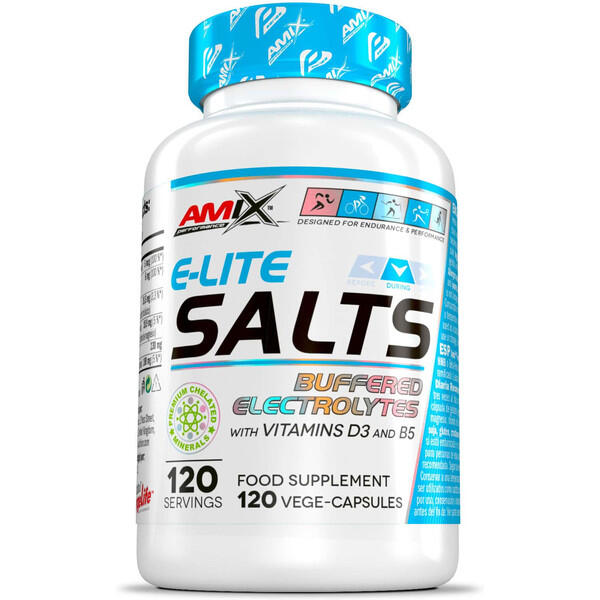 E-Elite Salts - 120 Capsules Amix Performance