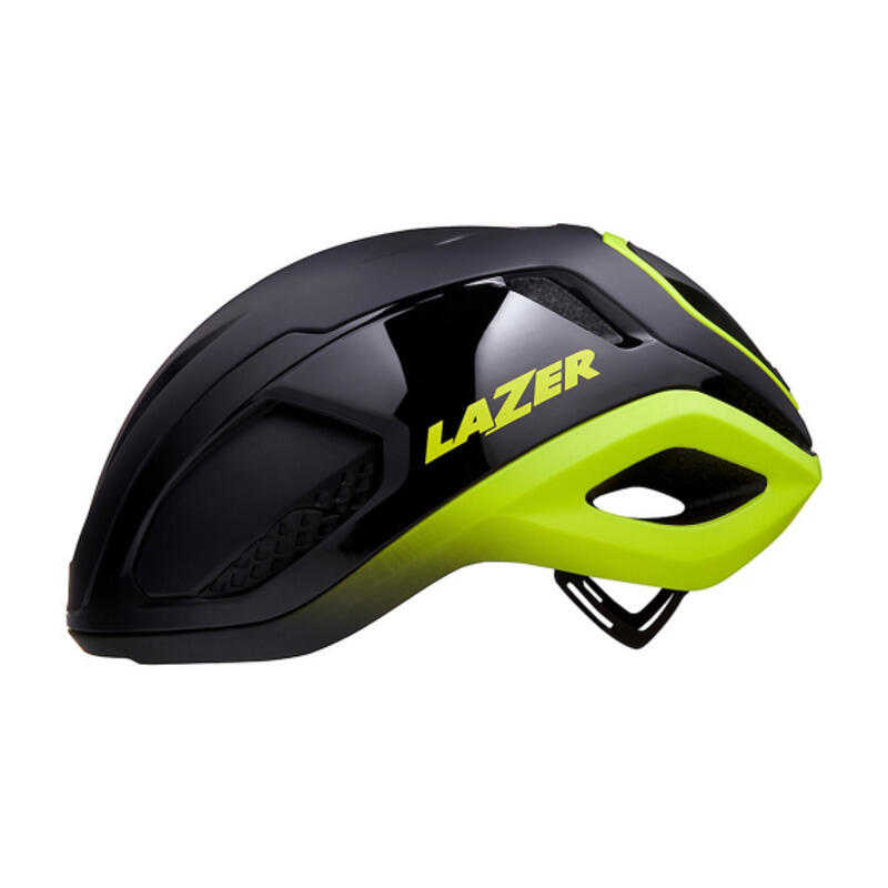 Casco Ciclismo Carretera Lazer Vento Kineticore Negro-Amarillo