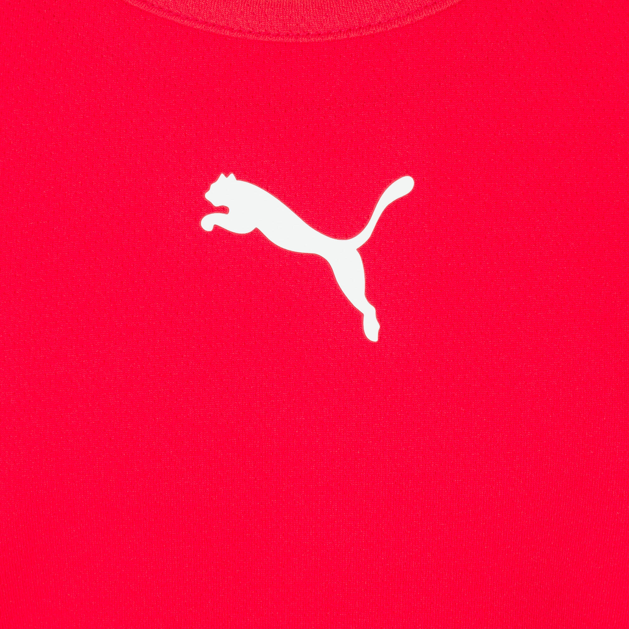 Puma Teamrise Jersey Jr Rotes T-Shirt Kind 3/6