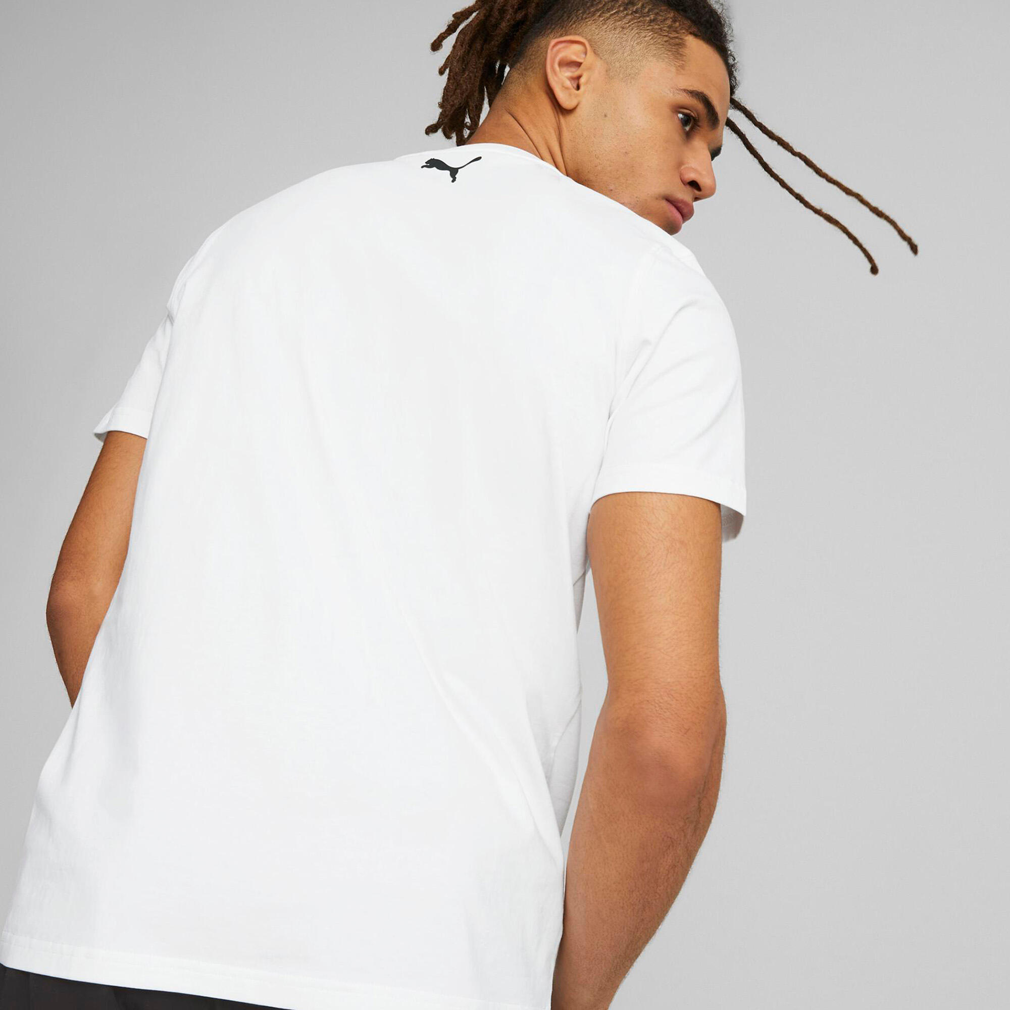 Maglia da basket PUMA Clear Out da uomo 4/5