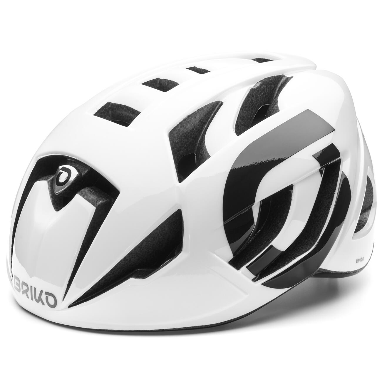 BRIKO BRIKO Ventus Fietshelm Fietshelm SHINY MATT WHITE L