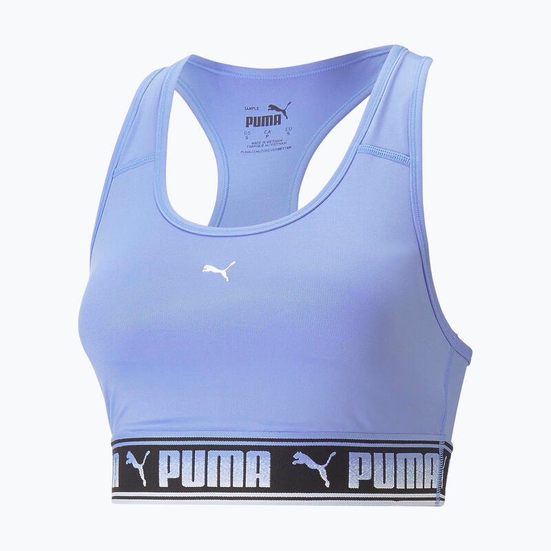 Bustieră Fitness Mid Impact Puma Strong PM, Mov