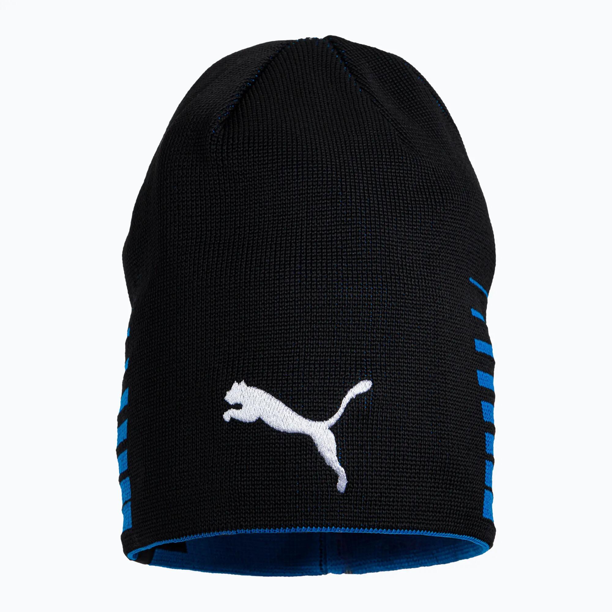 "Liga" Mütze wendbar Damen und Herren Schwarz/Blau 2/7