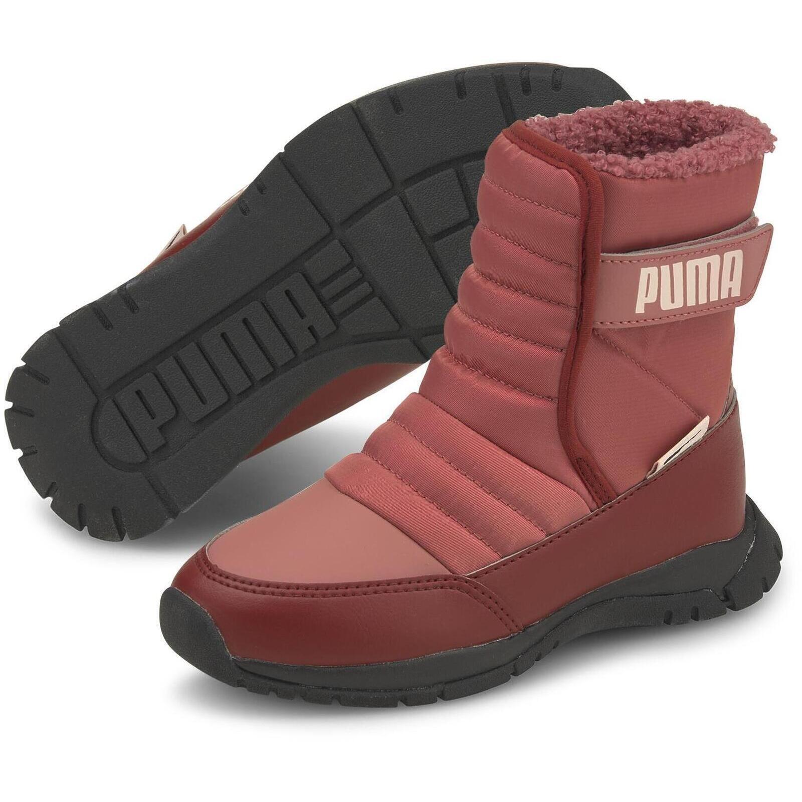 Botas Puma Nieve Boot Wtr Ac Ps, Vermelho, Crianças 4/5
