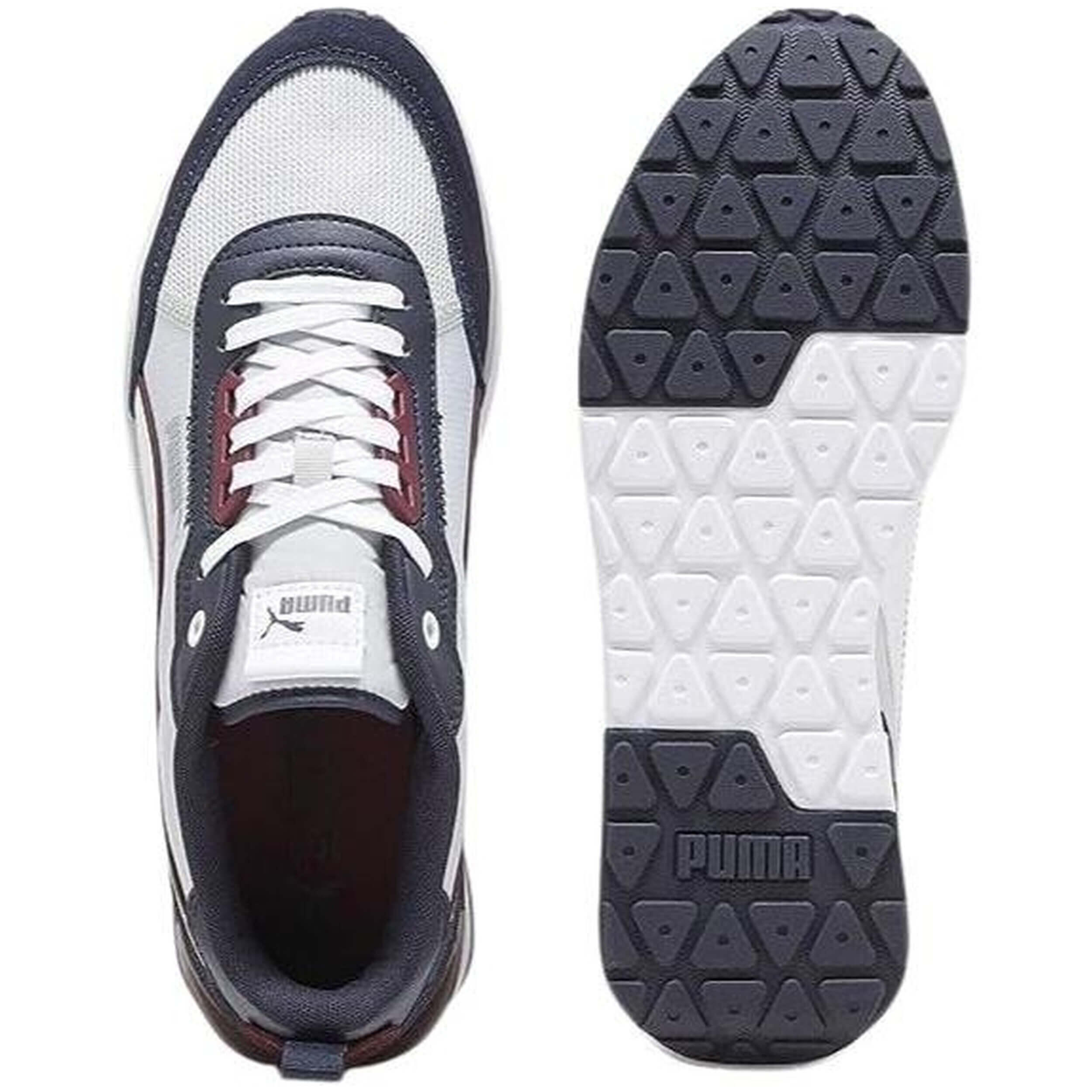 Zapatilla de caminar para hombre Puma R22 Negro 4/4