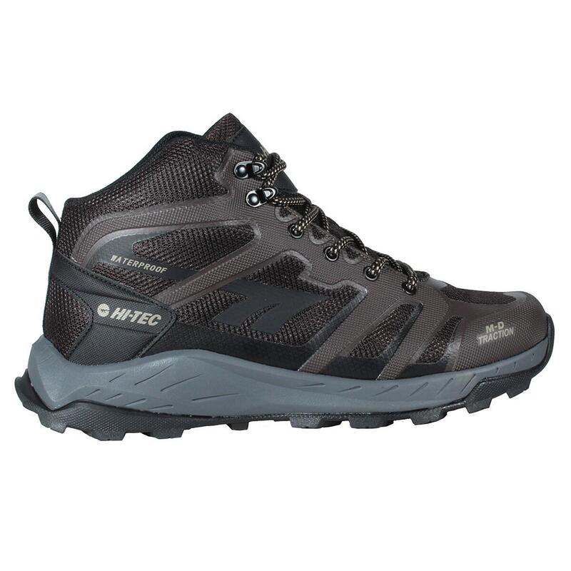 Bota de Senderismo para Hombre Hi-Tec TOUBKAL MID Marrón ImpermeableTranspirable