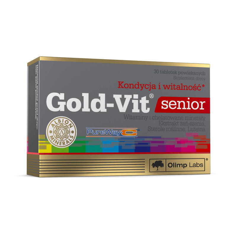 Witaminy Gold-Vit® senior Olimp - 30 Tabletek