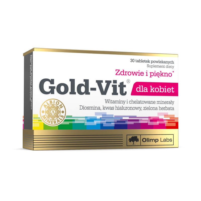 Witaminy Gold-Vit® dla kobiet Olimp - 30 Tabletek