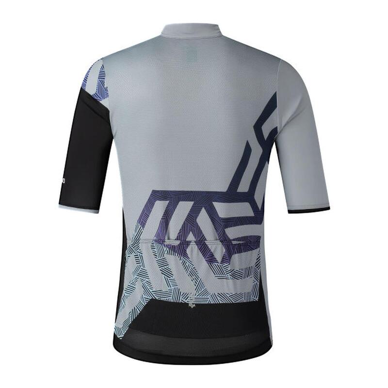 SHIMANO BREAKAWAY Korte Mouw Jersey 22, Grijs