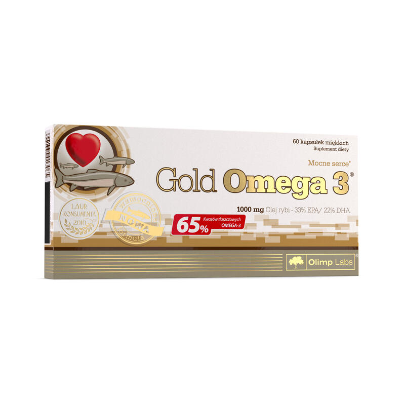 Gold Omega 3 (65%) Olimp - 60 Kapsułek
