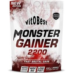 Monstrous Gainer - 3 kg Fraise de VitoBest