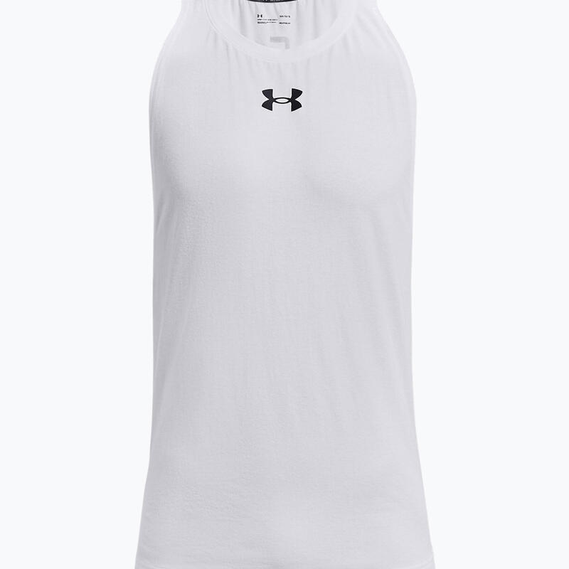 Camiseta de baloncesto Under Armour Baseline Cotton Tank 100 hombre