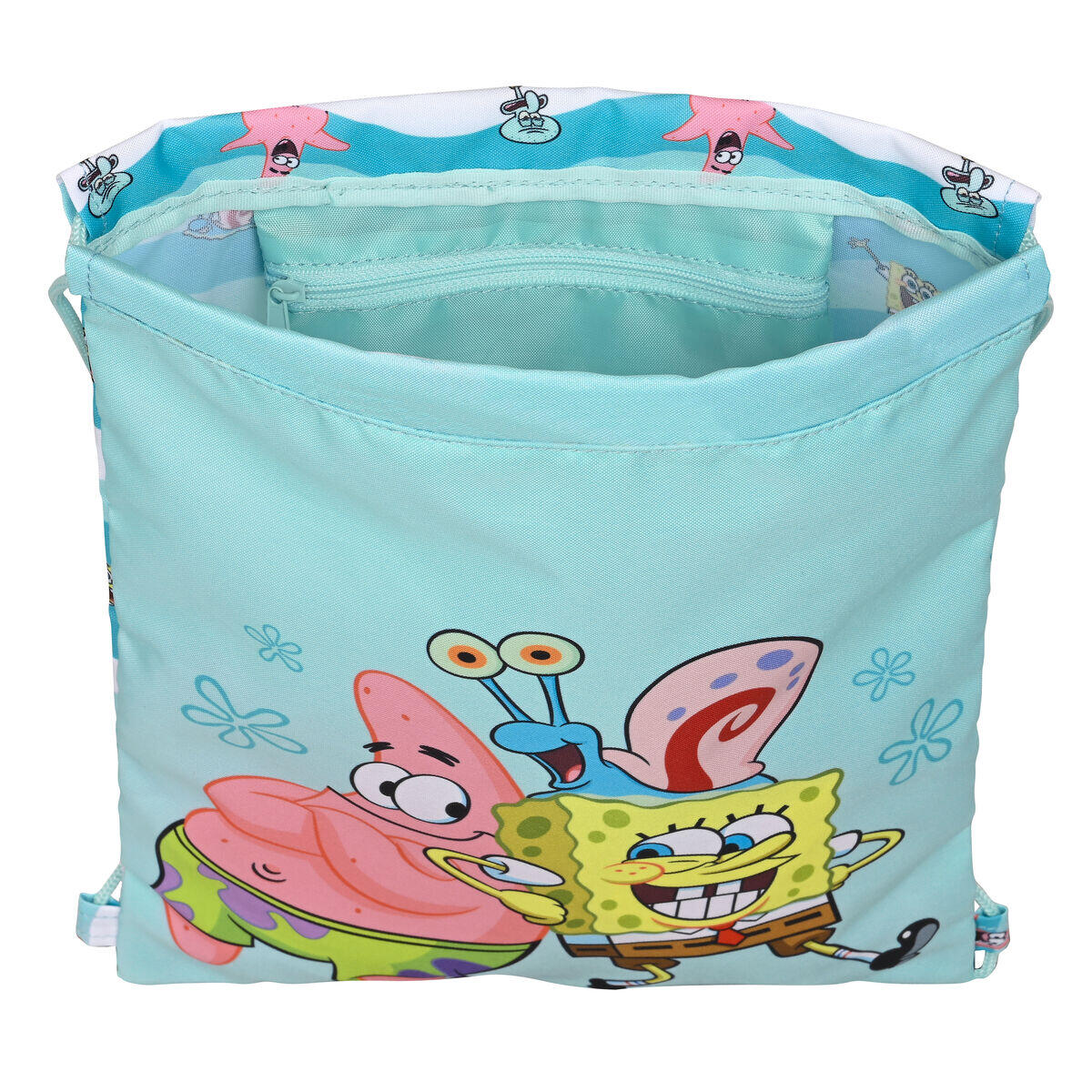 Zainetto con Cordini Spongebob Stay positive 2/4