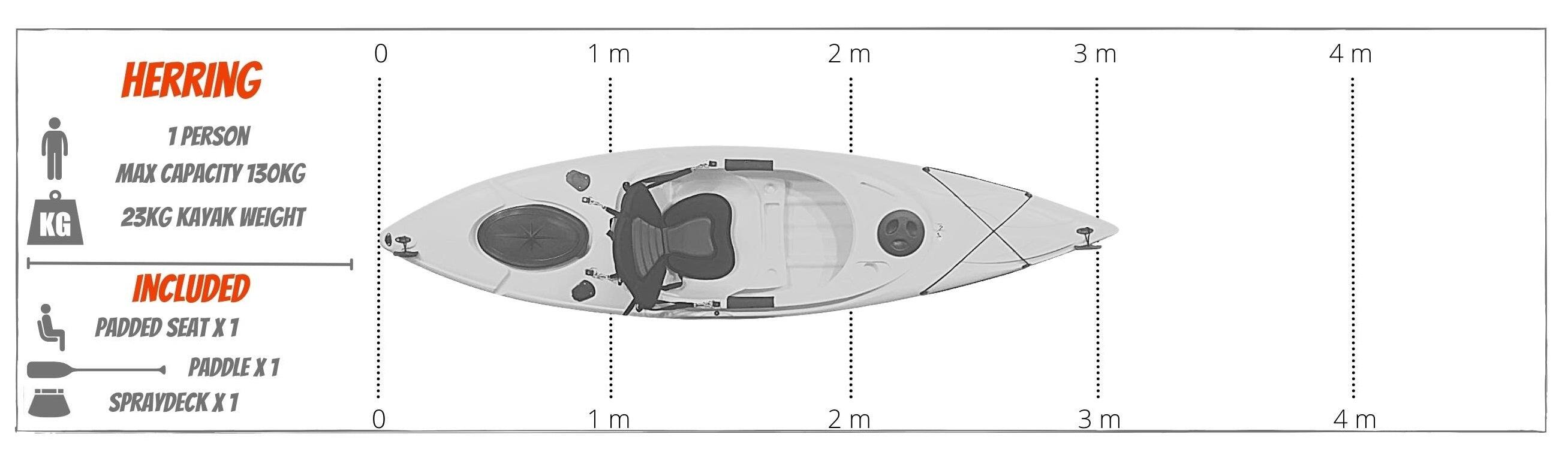 Cambridge Kayaks Herring Sit Inside kayak 4/4