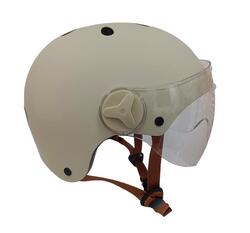 Casque YEEP.ME H.20 Vision Anthracite avec Visière pour Vélo, Trottinette