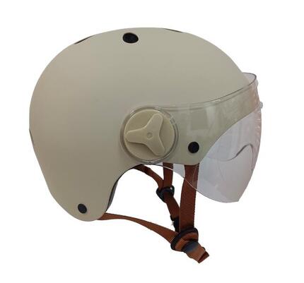 Casque YEEP.ME H.20 Vision Anthracite avec Visière pour Vélo, Trottinette