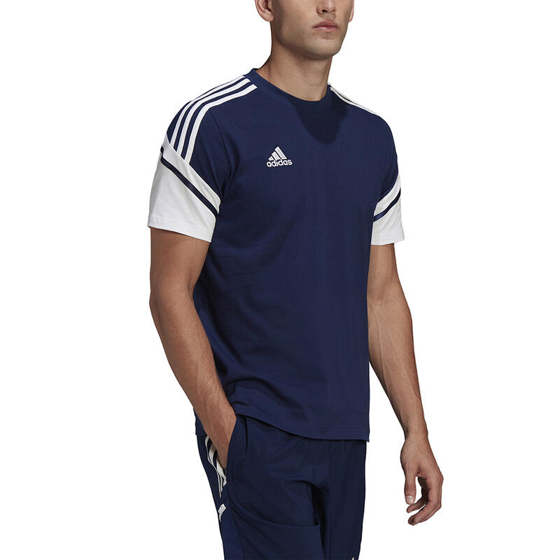 Tricou Fitness ADIDAS Condivo Albastru Inchis Bărbați