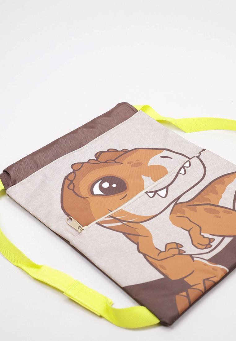 Mochila escolar guarderia Niños Cerdá BOLSA JURASSIC WORLD Marró 3/5