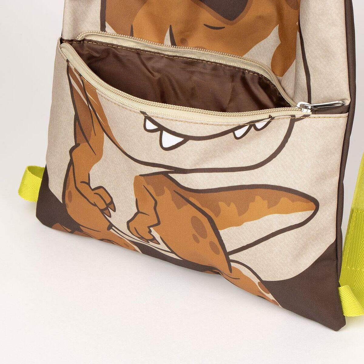 Mochila escolar guarderia Niños Cerdá BOLSA JURASSIC WORLD Marró 5/5