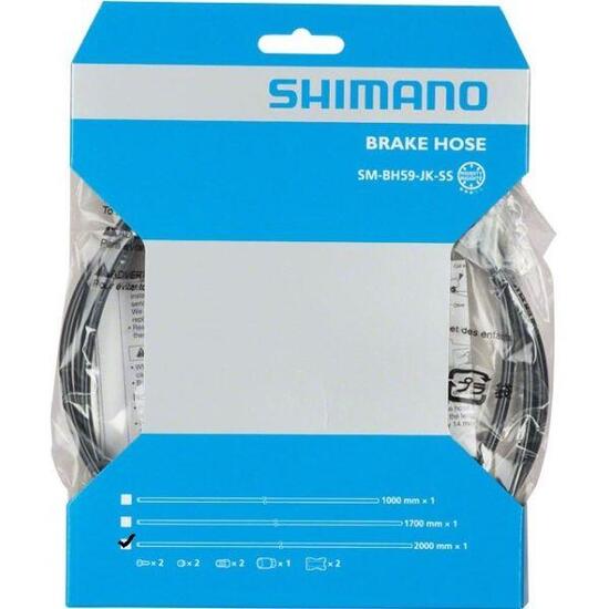 SHIMANO Bremsleitung SM-BH59-JK 2000 mm schwarz.