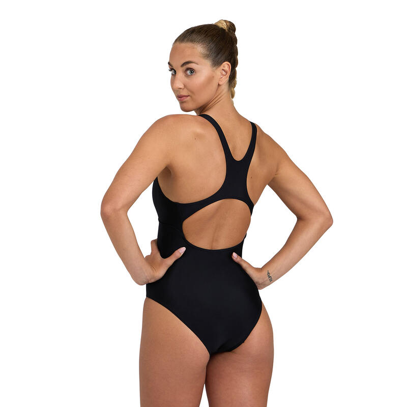 Arena W Maillot de bain Solide Dos Control Pro B Noir