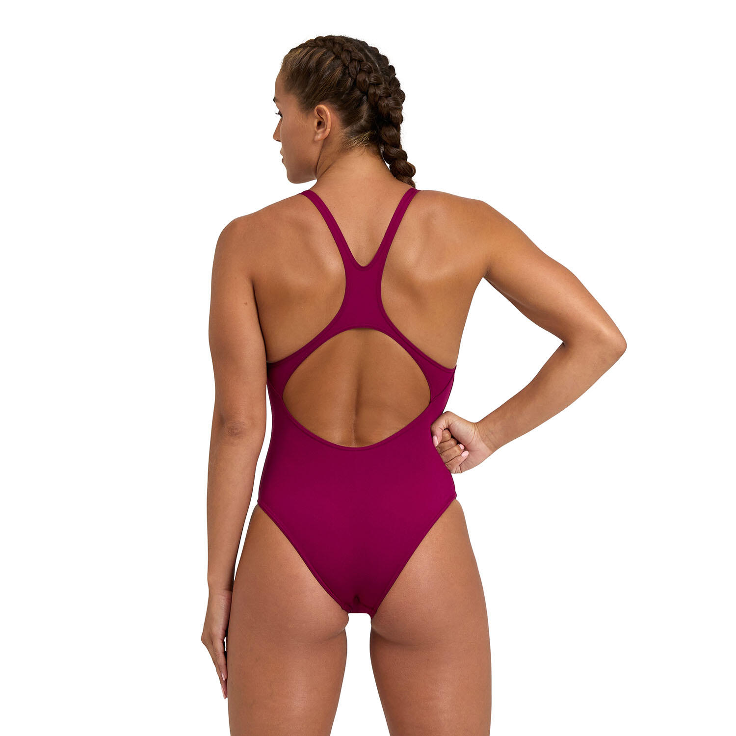 Fato de banho feminino de 1 peça Arena Team Pro Solid 2/5