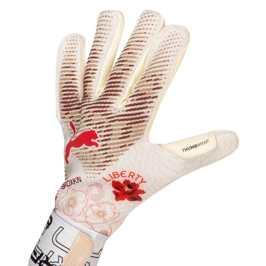 PUMA x LIBERTY ULTRA Grip 1 Hybrid Goalkeeper Gloves | Decathlon