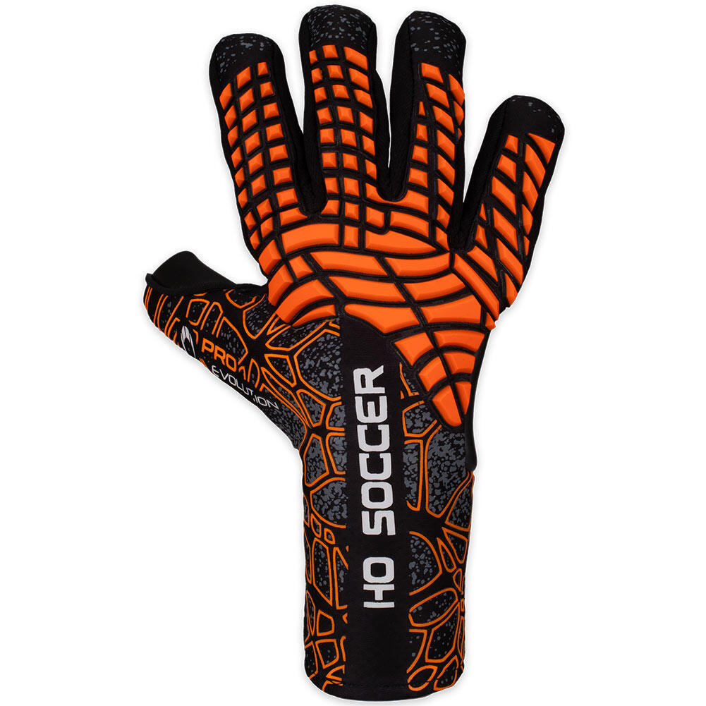 Guante de portero Ho Soccer Adulto Pro Evolution NG Web Naranja 2/6