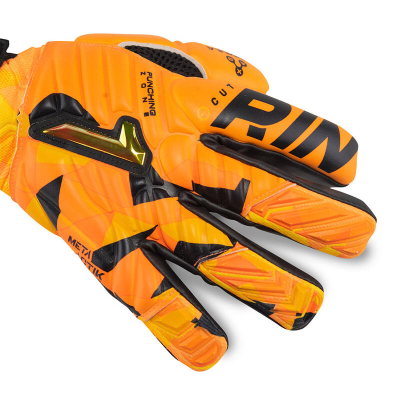 Keepershandschoen Volwassen Rinat Meta Tactik Gk Pro Orange/black