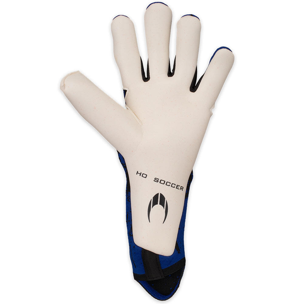 HO Soccer Kontrol Knit Tech Aqua Junior Goalkeeper Gloves 3/4