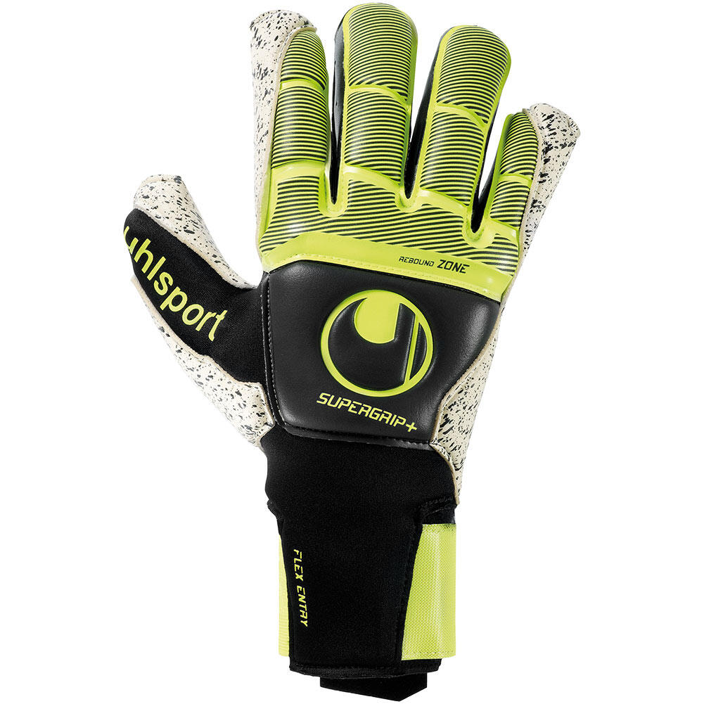 Goalkeeper gloves Uhlsport Supergrip + Flex Frame