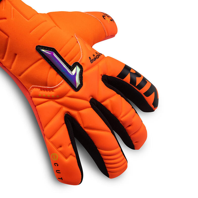 Guantes De Portero Infantil Rinat Kratos Turf  Naranja