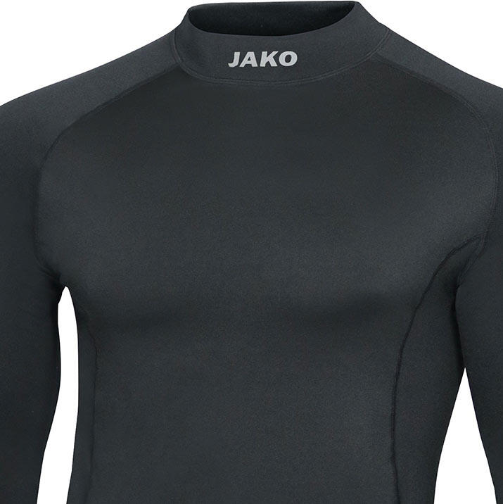 Jako Maillot d'Hiver Manches Longues à Col Montant Hommes - Noir - M 3/3