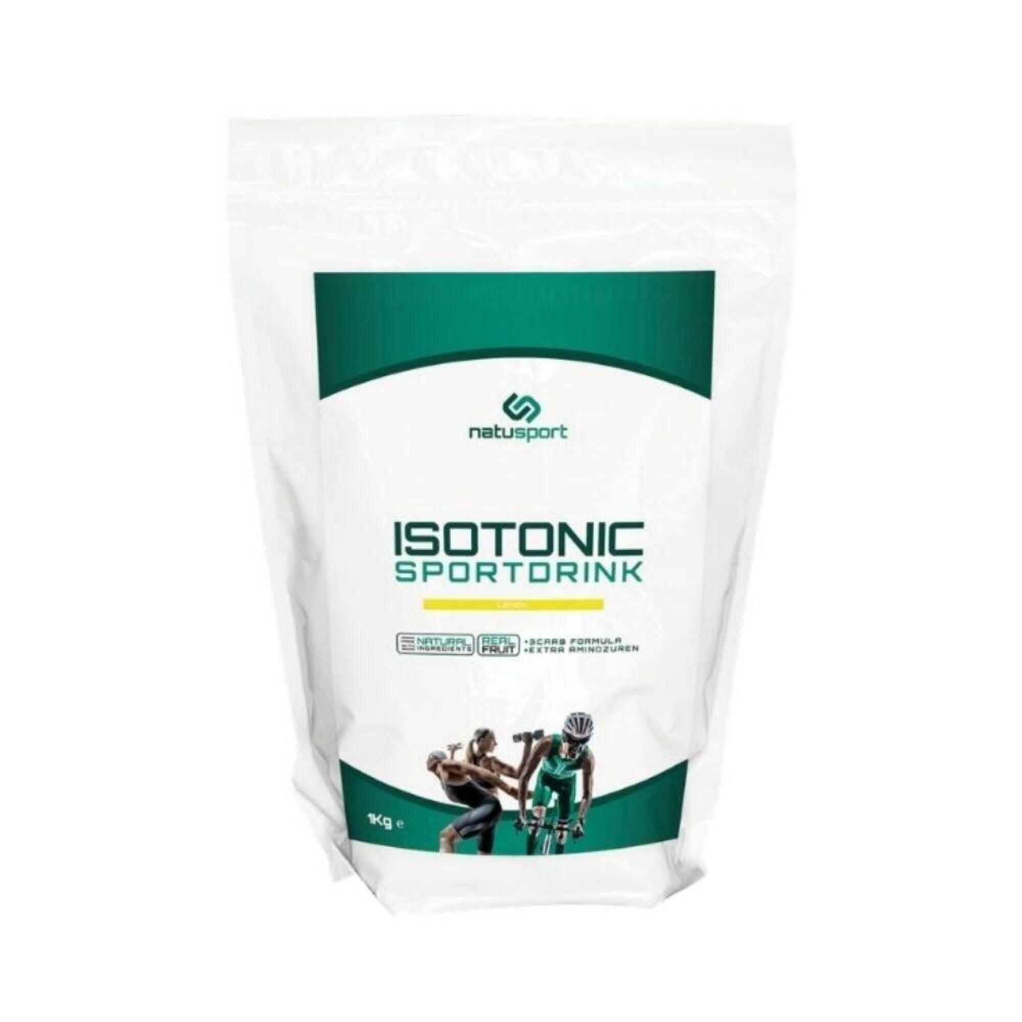 NATUSPORT Natusport Isotonic Sportdrank Lemon Navulverpakking - 1 KG