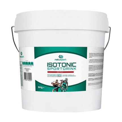 Natusport Isotonic Sportdrank Red Fruit - 5 kg Emmer