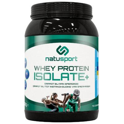 Natusport whey protein isolate+ vanille- 450 g