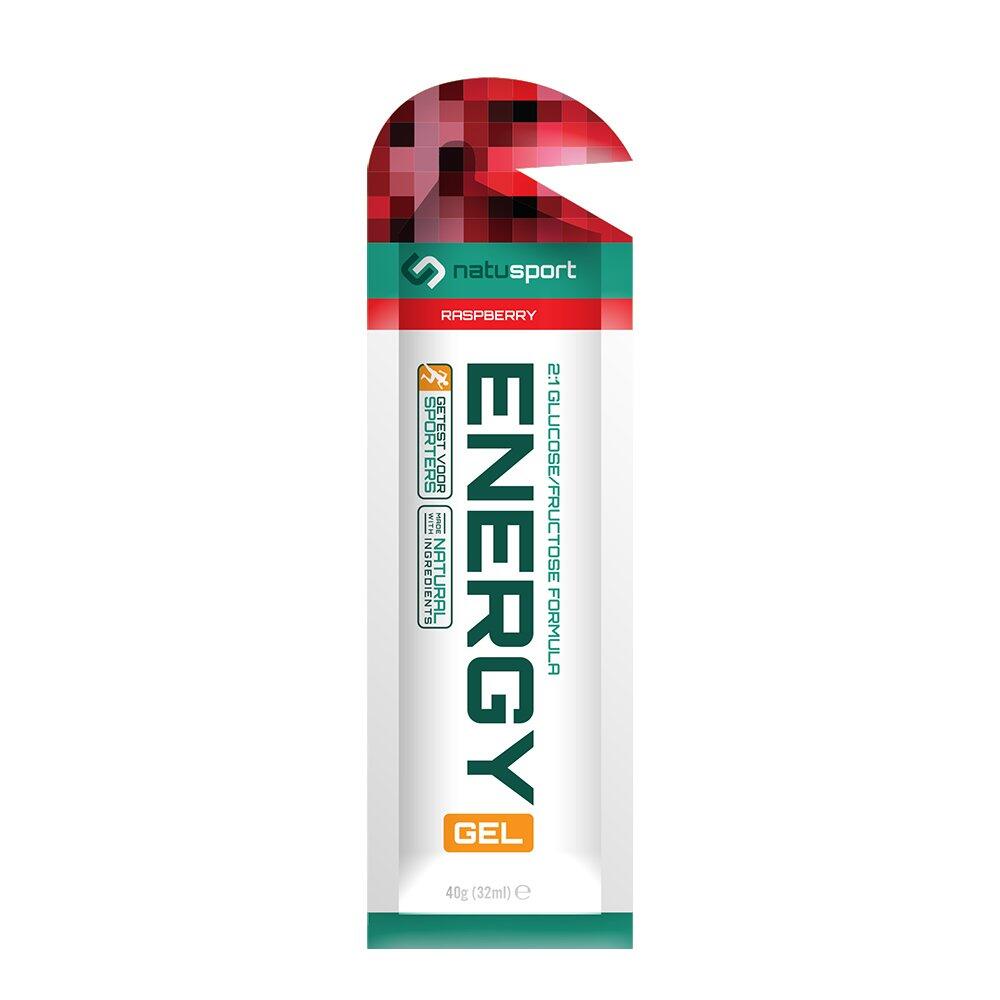Energy Gel - Energiegel met elektrolyten - Raspberry - 12 stuks 2/3