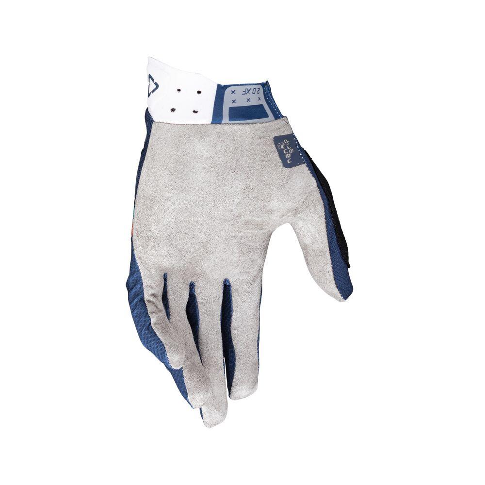 Gants VTT X-Flow 2.0 avec renfort Brush Guard Bleu Homme 5/6