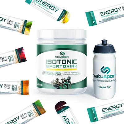 Natusport sportvoeding kennismakingspakket - lemon